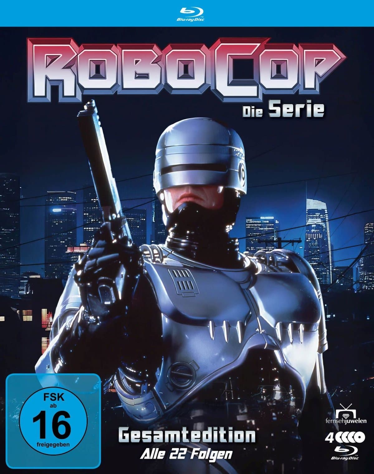 Robocop - Die komplette Serie (Alle 22 Folgen / Gesamtedition)  [4 BRs]
