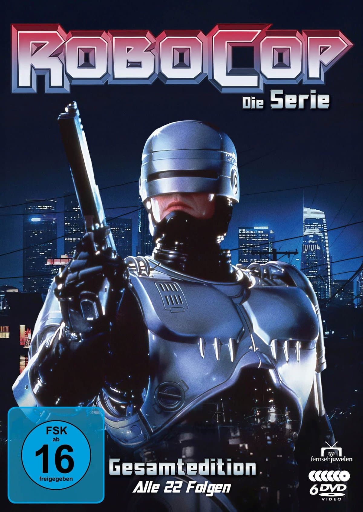 Robocop - Die komplette Serie (Alle 22 Folgen / Gesamtedition)  [6 DVDs]
