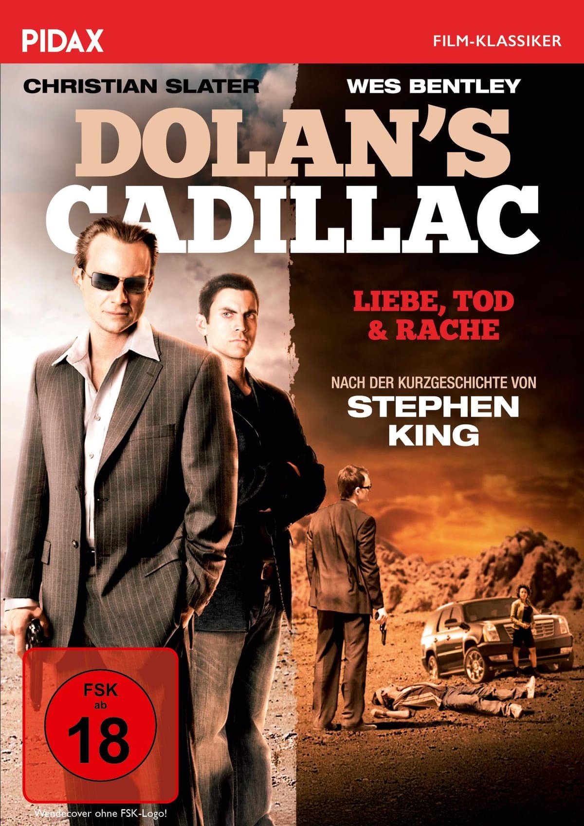 Stephen King: Dolan's Cadillac / Blutige Stephen-King-Verfilmung mit Christian Slater und „Yellowstone“-Star Wes Bentley (Pidax Film-Klassiker)