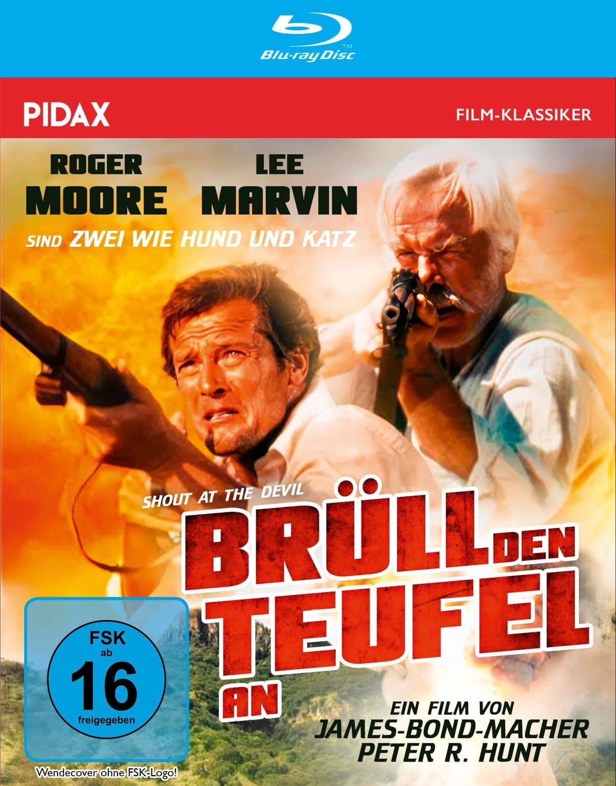 Brüll den Teufel an (Zwei wie Hund und Katz) (Shout at the Devil) / Spektakulärer Abenteuerfilm mit Lee Marvin und Roger Moore (Pidax Film-Klassiker)