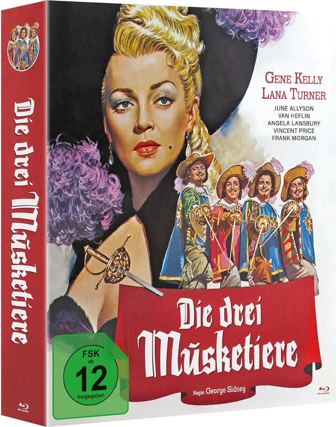 Die drei Musketiere - Digipack  (Blu-ray+DVD)