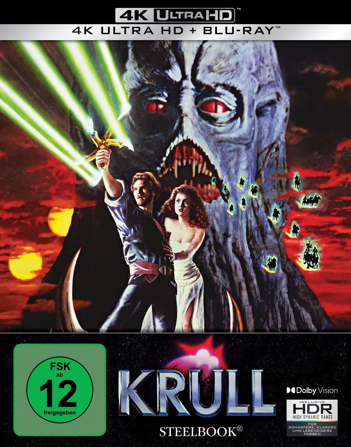 Krull - Limitiertes Steelbook  (4K Ultra HD+Blu-ray)