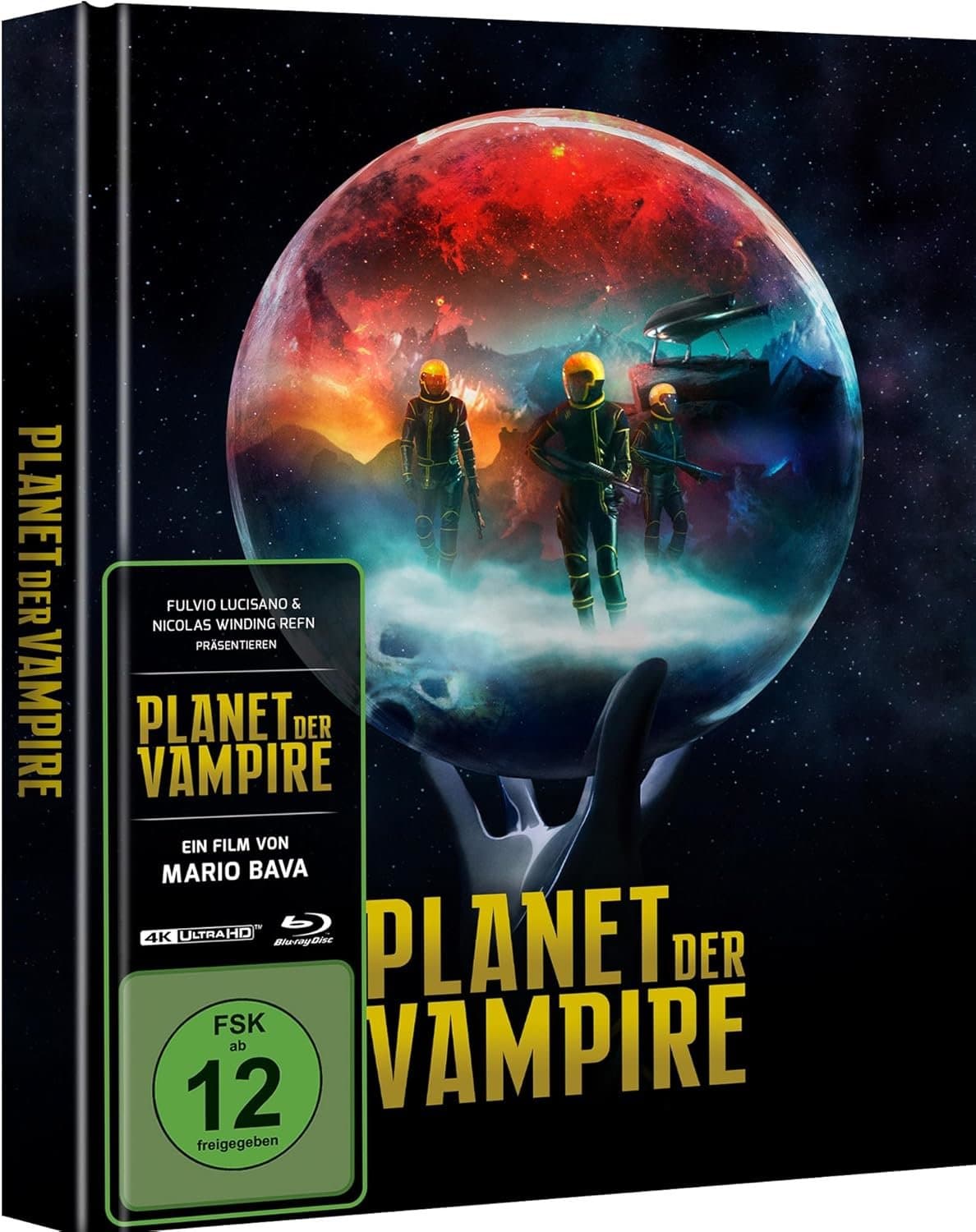 Planet der Vampire - Mediabook  (4K Ultra HD+2 Blu-rays)