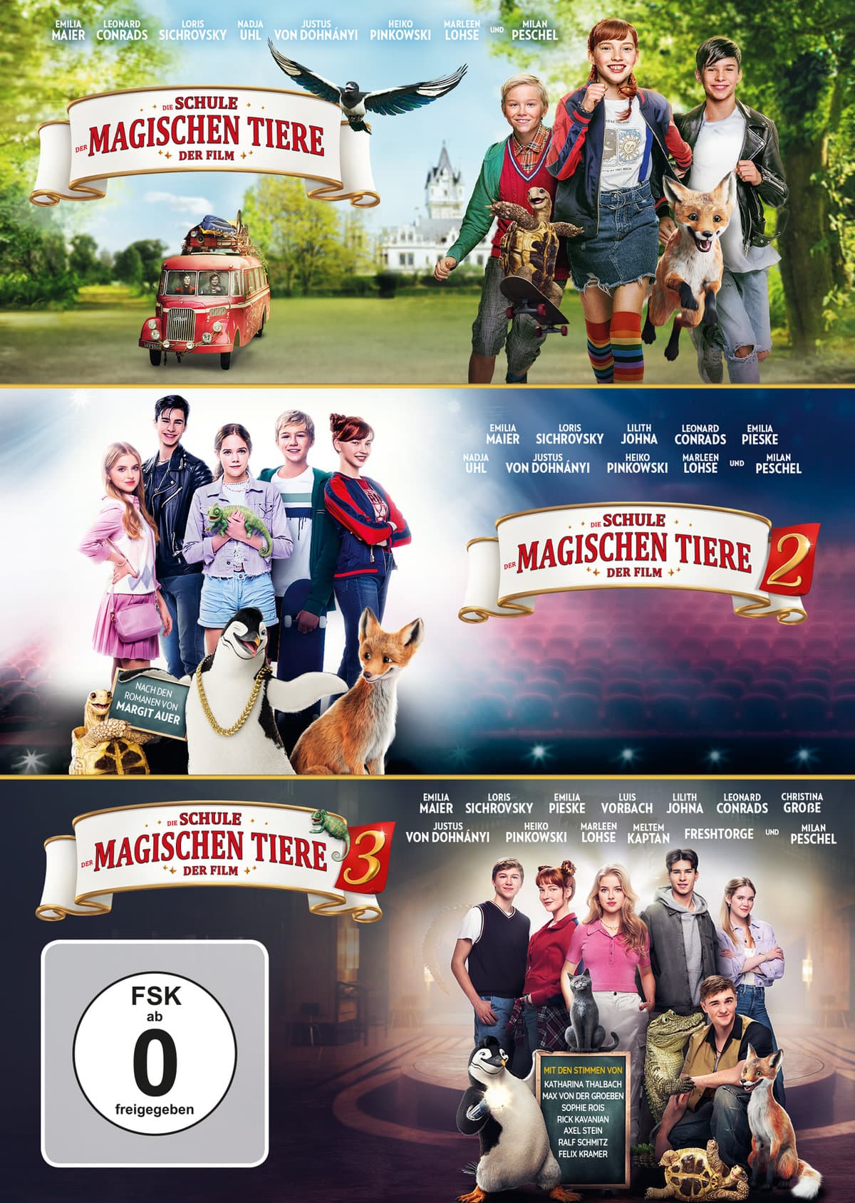 Die Schule der magischen Tiere 3  [3 DVDs]