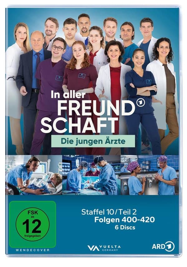 In aller Freundschaft - Die jungen Ärzte, Staffel 10, Teil 2 (Folgen 400-420)  [6 DVDs]
