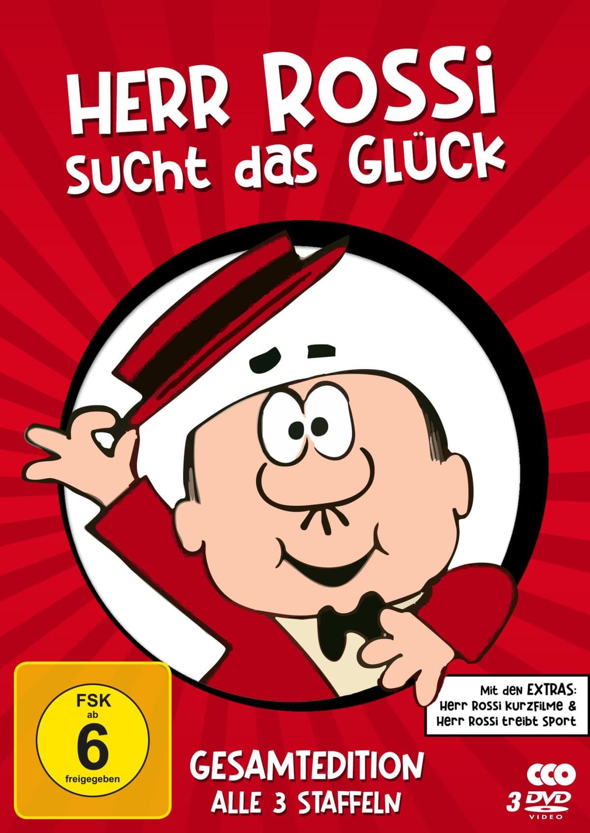 Herr Rossi sucht das Glück - Gesamtedition: Alle 3 Staffeln plus Extras  [3 DVDs]