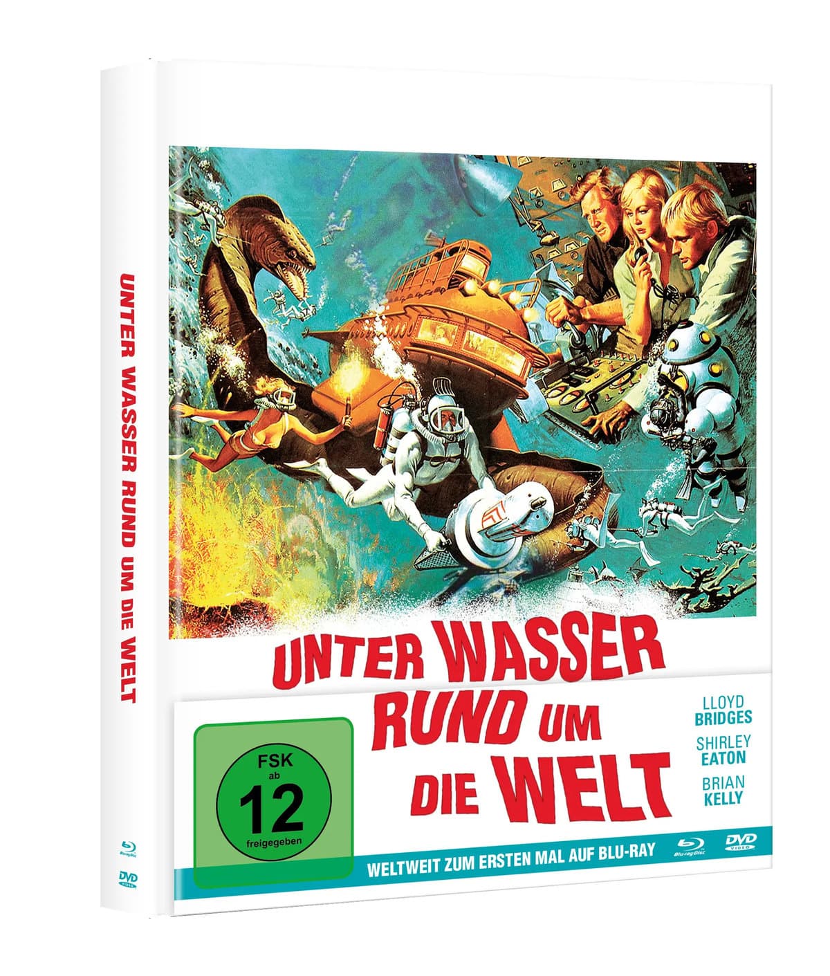 Unter Wasser rund um die Welt - Mediabook  (Blu-ray+DVD)