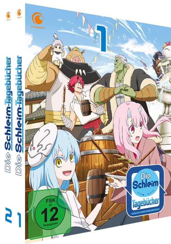 Meine Wiedergeburt als Schleim in einer anderen Welt: Die Schleim-Tagebücher - Gesamtausgabe - Bundle - Vol.1-2  [2 DVDs]