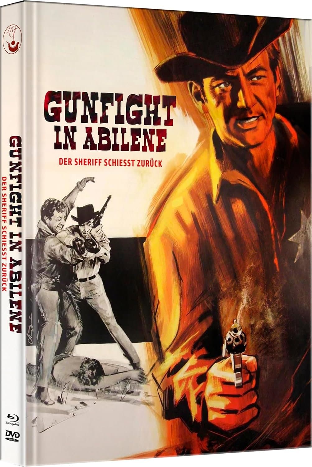 Gunfight in Abilene - Der Sheriff schießt zurück - Mediabook - Limited Edition  (Blu-ray+DVD)