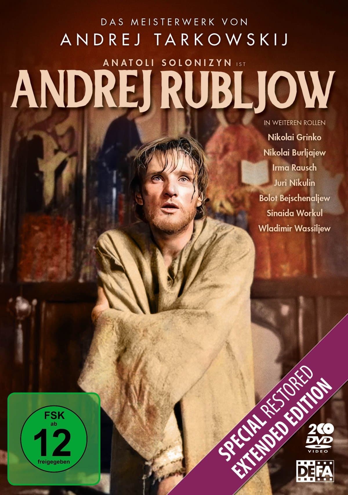 Andrej Rubljow - Special Restored Edition inkl. Bonus-DVD (DEFA Filmjuwelen)