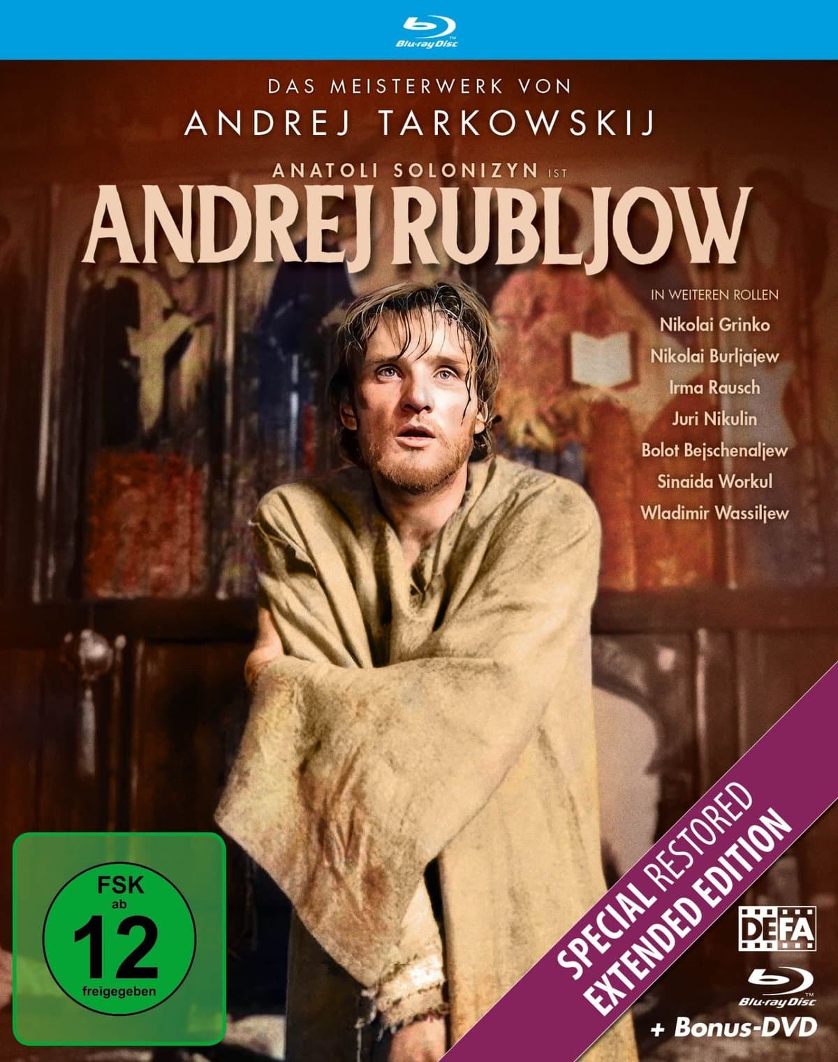 Andrej Rubljow - Special Restored Edition (DEFA Filmjuwelen)  [2 BRs]