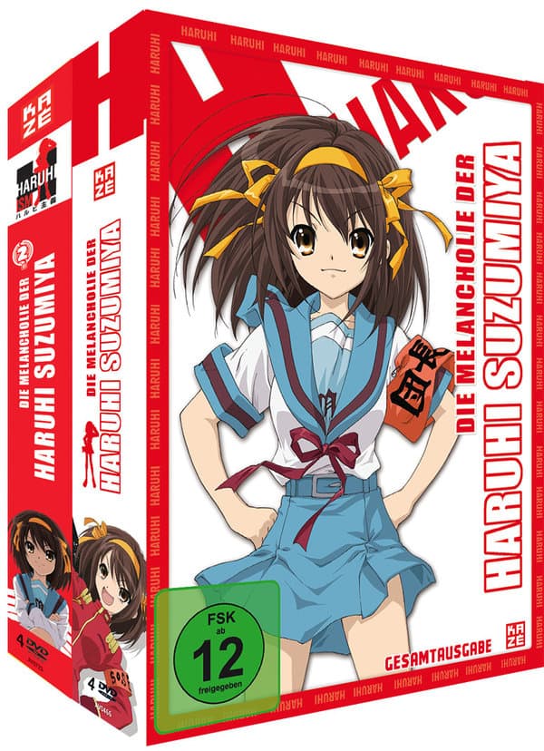 Die Melancholie der Haruhi Suzumiya - Gesamtausgabe - Staffel 1&2  [8 DVDs]