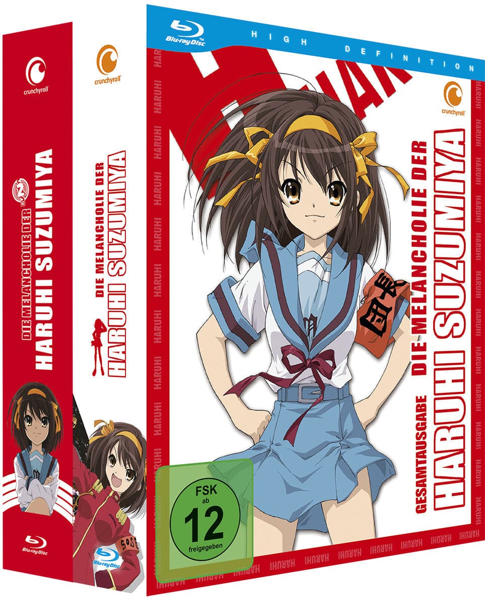 Die Melancholie der Haruhi Suzumiya - Gesamtausgabe - Staffel 1&2  [4 BRs]