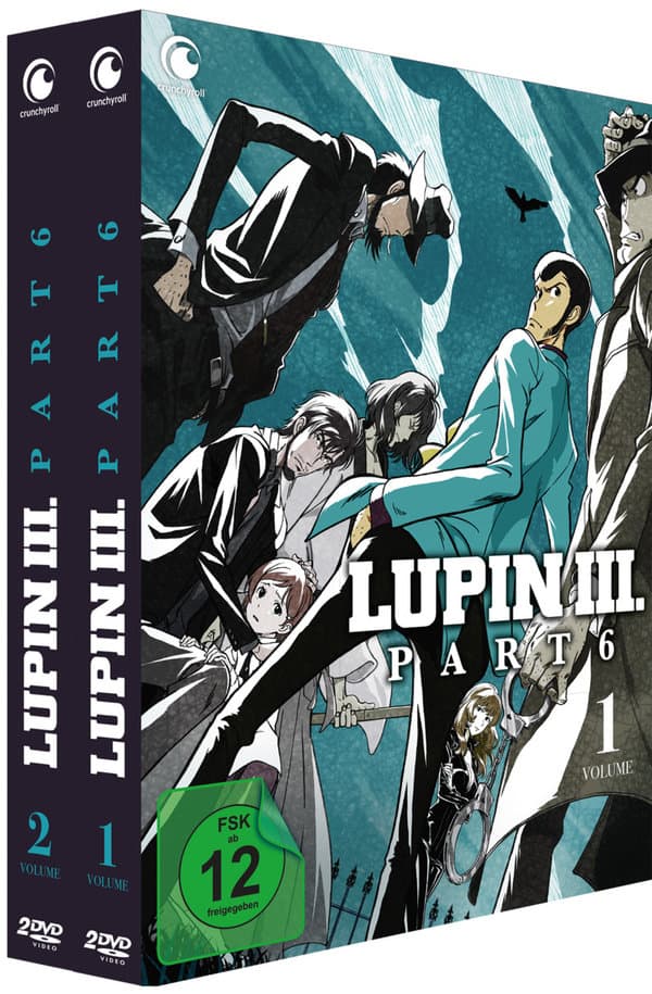 Lupin III. - Part 6 - Gesamtausgabe - Bundle - Vol.1-2  [4 DVDs]