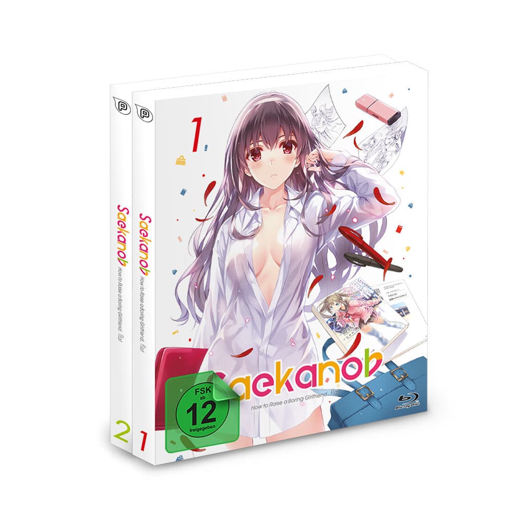 Saekano - How to Raise a Boring Girlfriend - Staffel 2 - Gesamtausgabe  [2 BRs]
