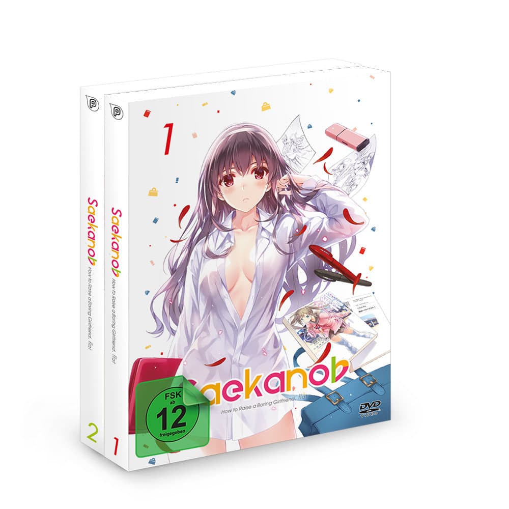 Saekano - How to Raise a Boring Girlfriend - Staffel 2 - Gesamtausgabe  [4 DVDs]