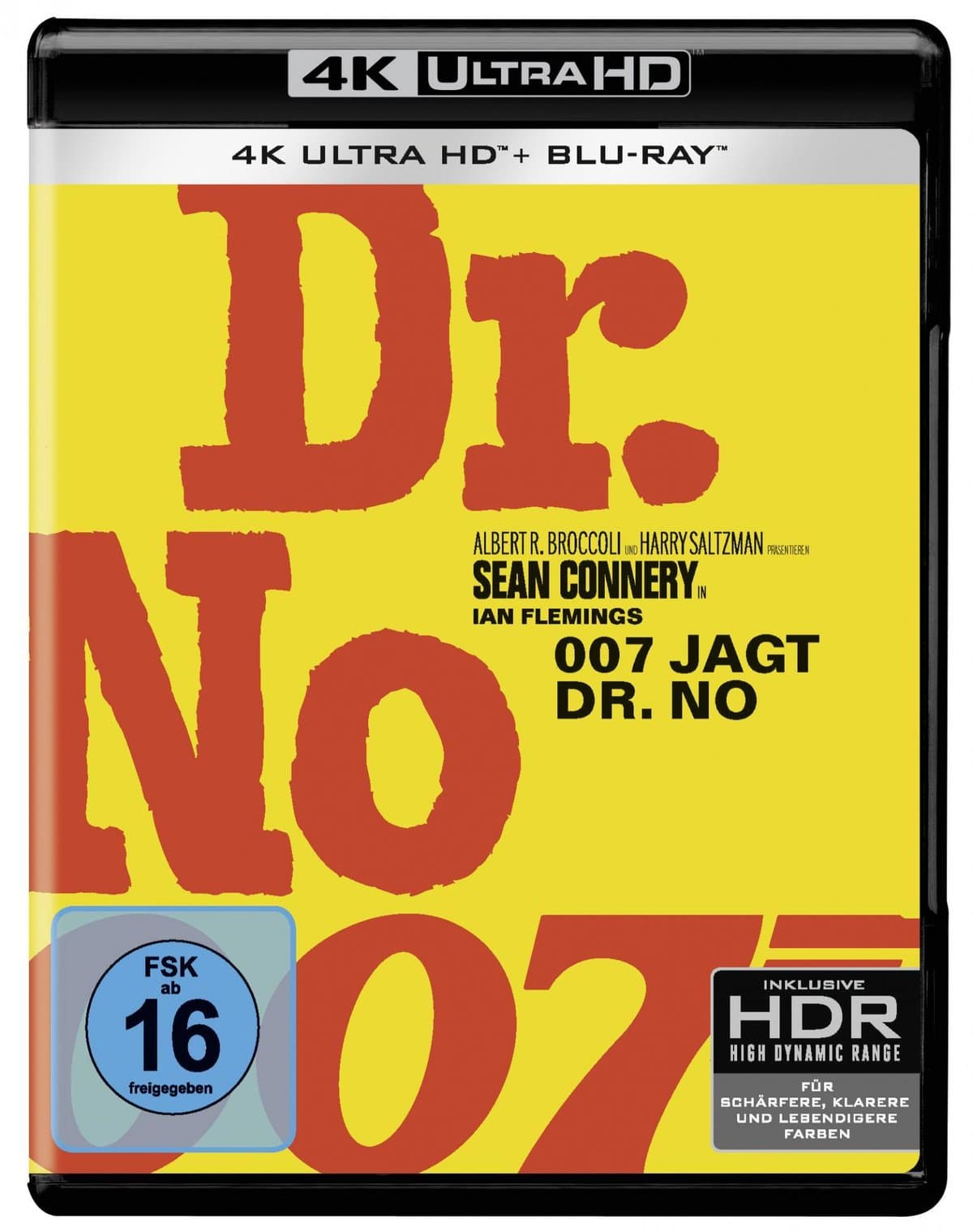 James Bond - Jagt Dr. No  (4K Ultra HD) + (Blu-ray)