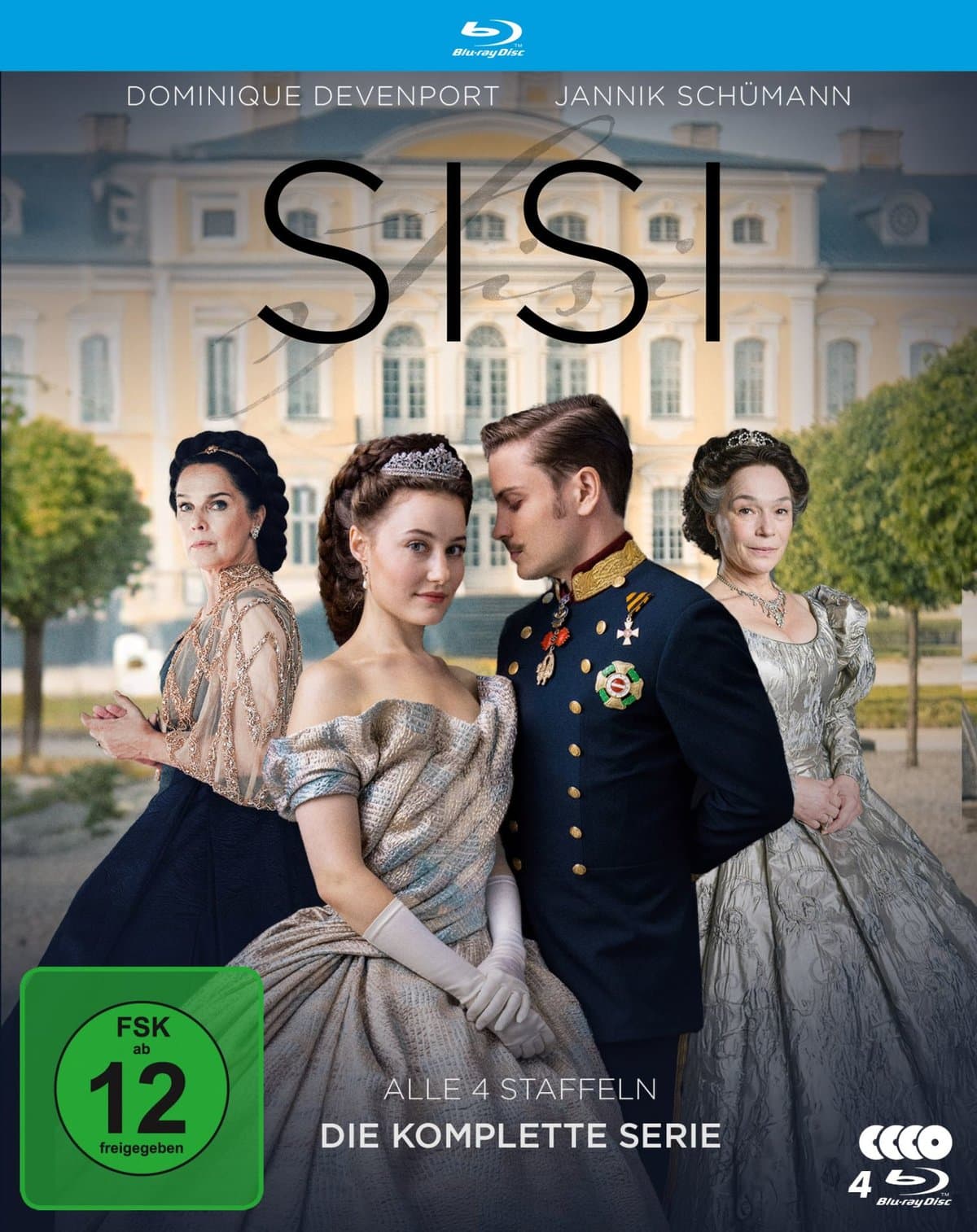 Sisi - Die komplette Serie (Staffeln 1-4) (4 Blu-rays)