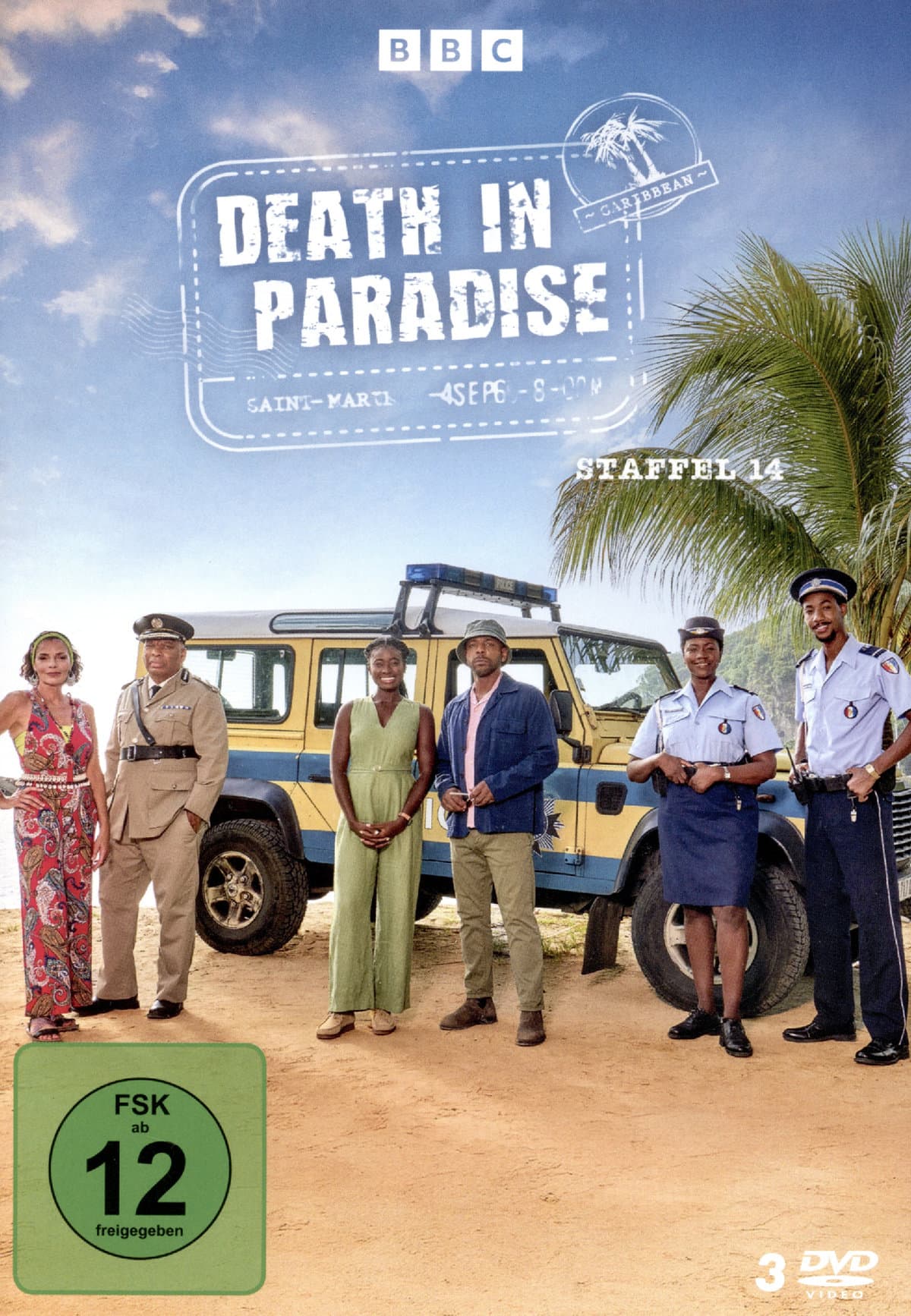 Death in Paradise - Staffel 14  [3 DVDs]