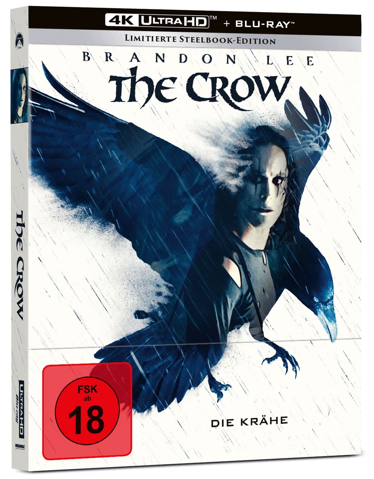 The Crow - Die Krähe - Limited Edition - Steelbook  (4K Ultra HD) (+ Blu-ray)
