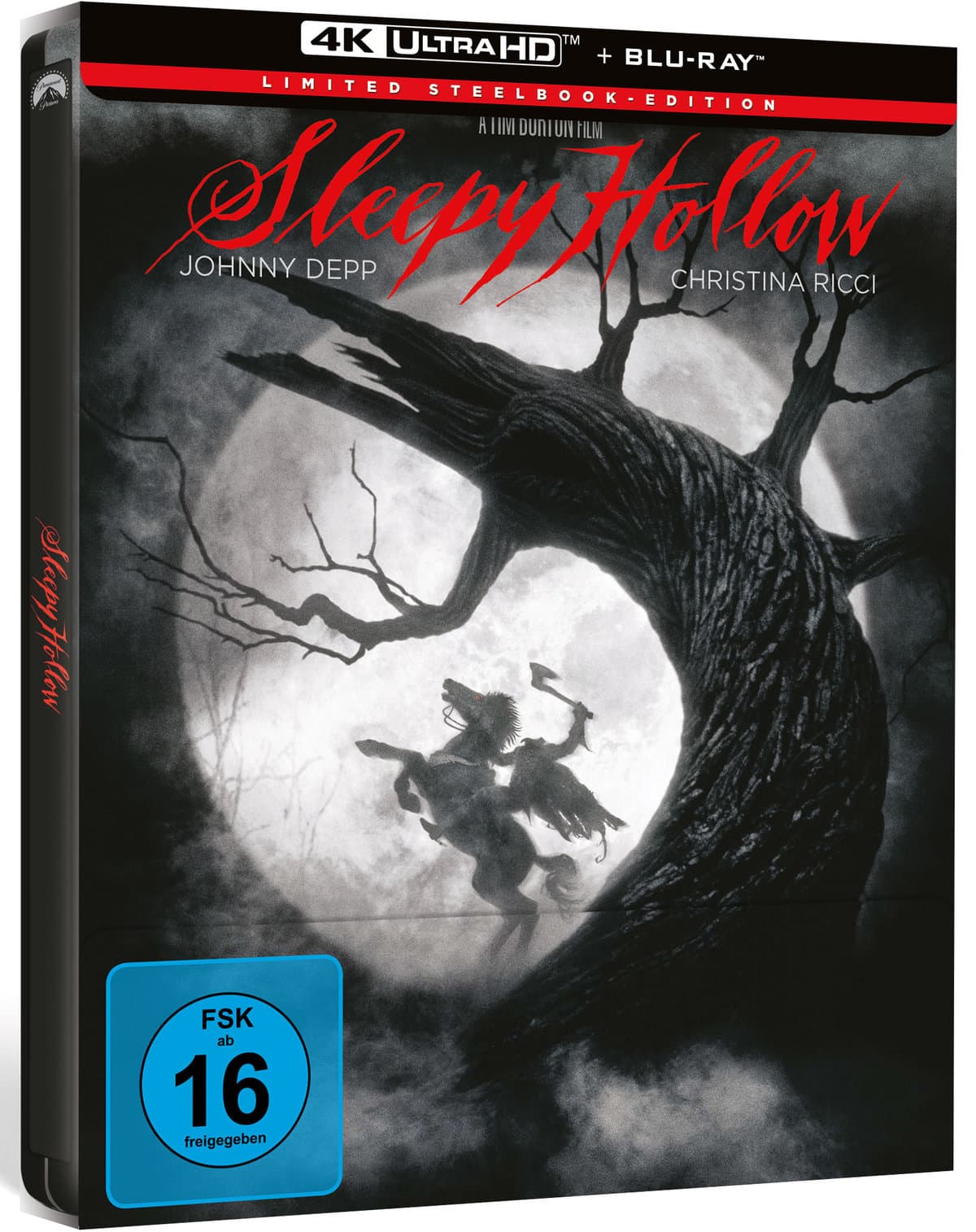 Sleepy Hollow - Limited Edition - Steelbook  (4K Ultra HD) (+ Blu-ray)