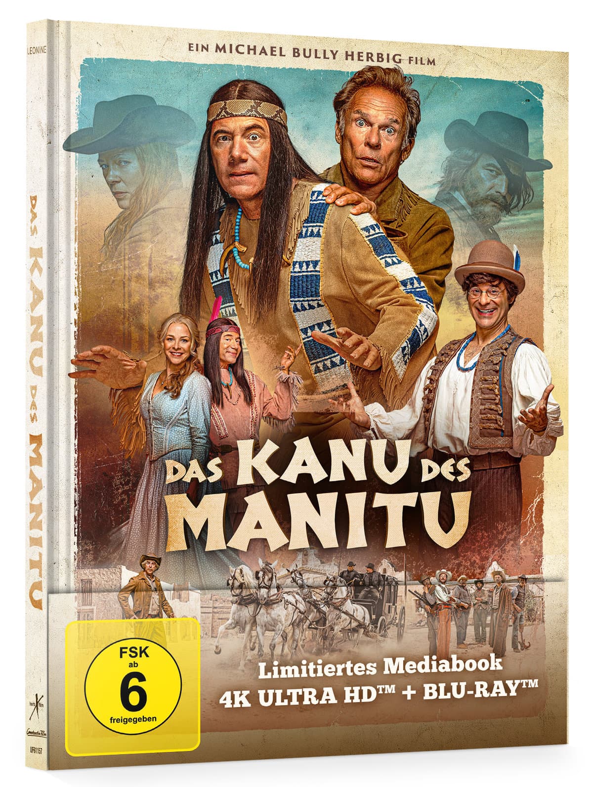 Das Kanu des Manitu - Mediabook  (4K Ultra HD) (+ Blu-ray)
