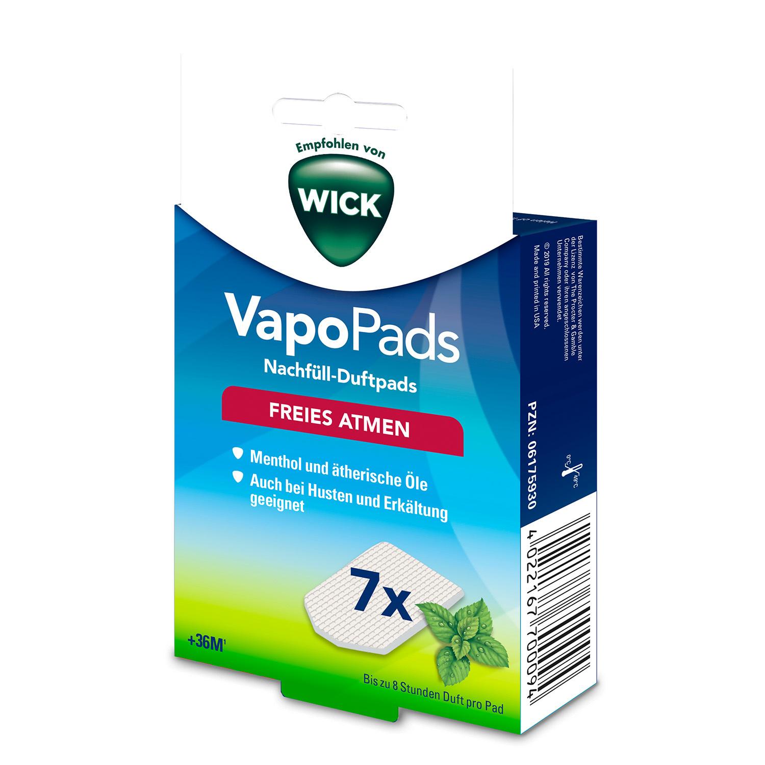 WICK VapoPads Menthol