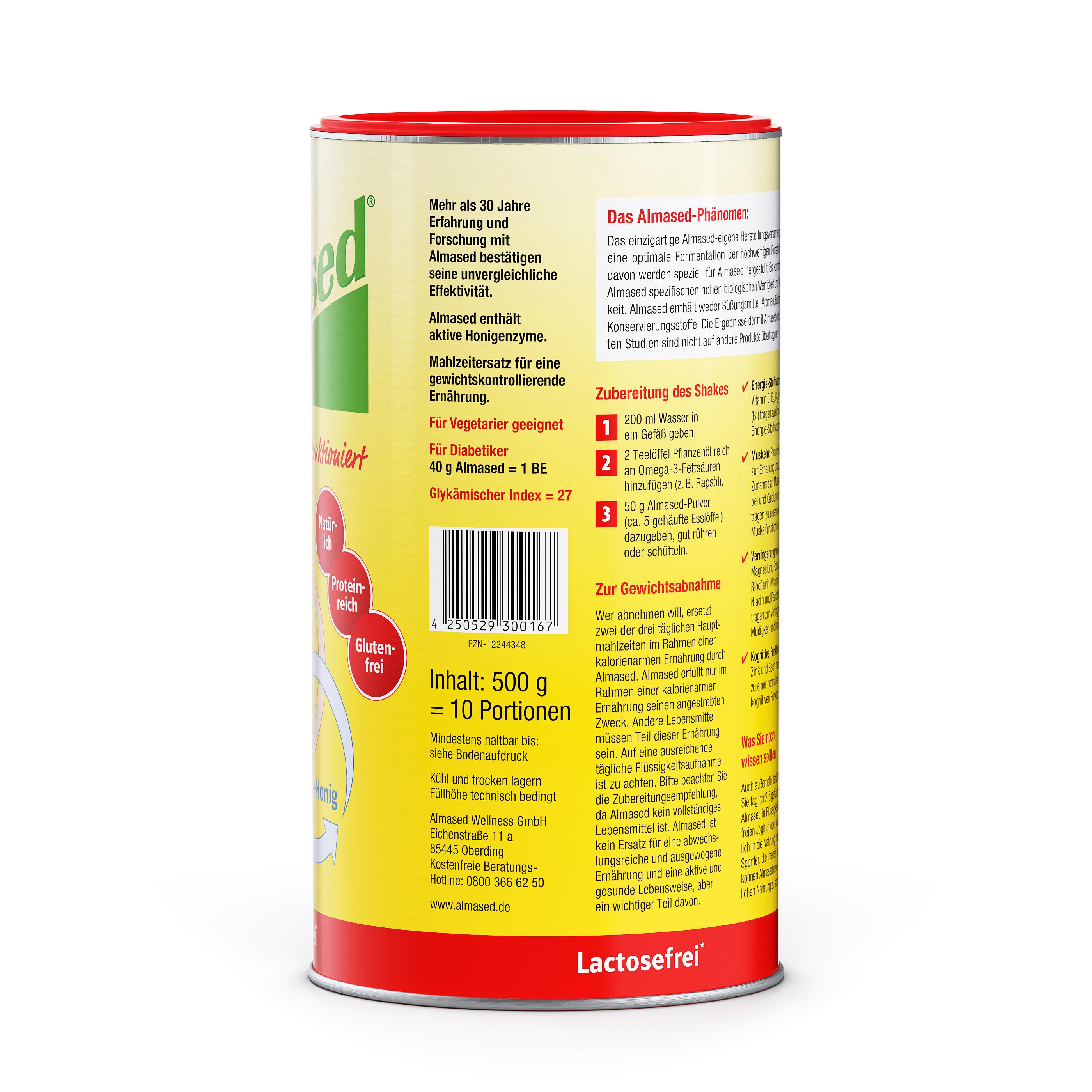 Produktbild ALMASED Vitalkost Pulver lactosefrei 4 von 5