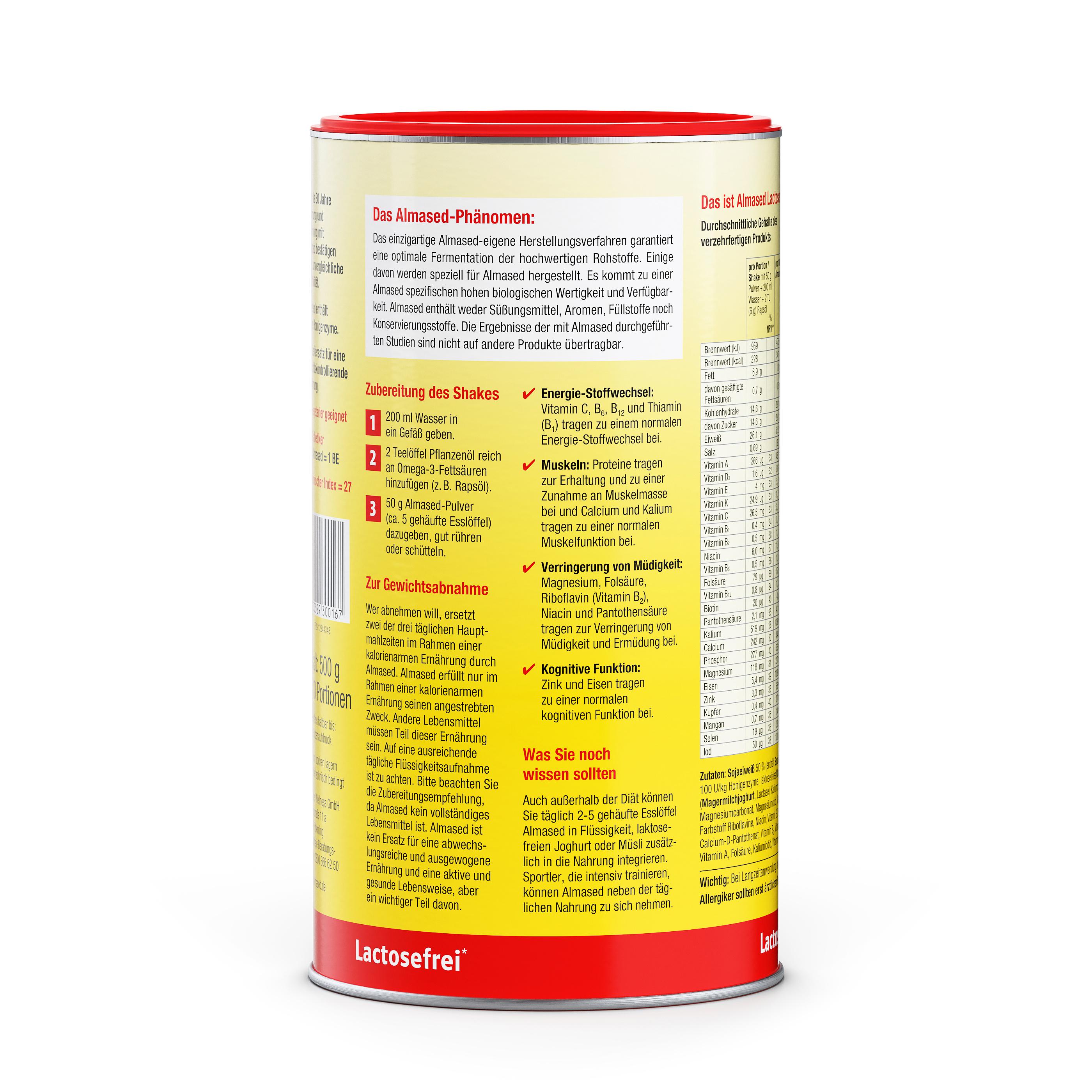 Produktbild ALMASED Vitalkost Pulver lactosefrei 2 von 5