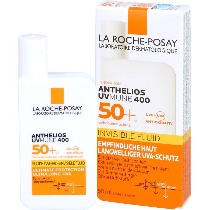 LA ROCHE-POSAY Anthelios Invisible Fluid UVMune 400 LSF 50+
