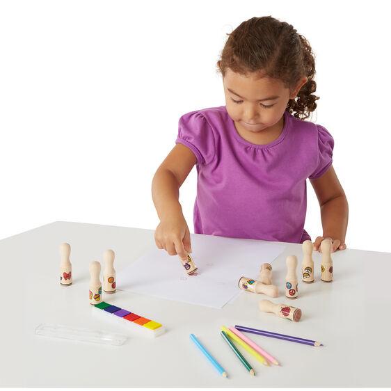Produktbild Melissa&Doug - Stempel mit Holzgriff 2 von 3