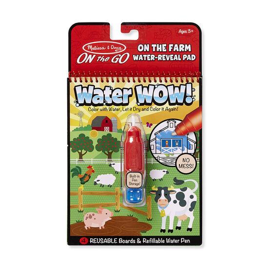 Melissa&Doug - Water Wow! Bauernhof - On the Go Travel Activity