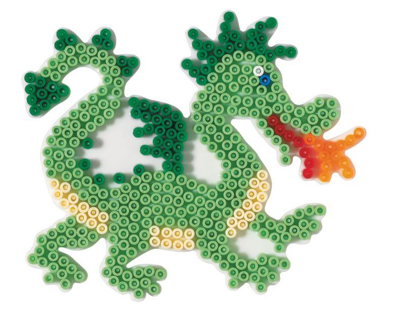 Produktbild Hama Bügelperlen midi5+ Stiftplatte Drache 2 von 2