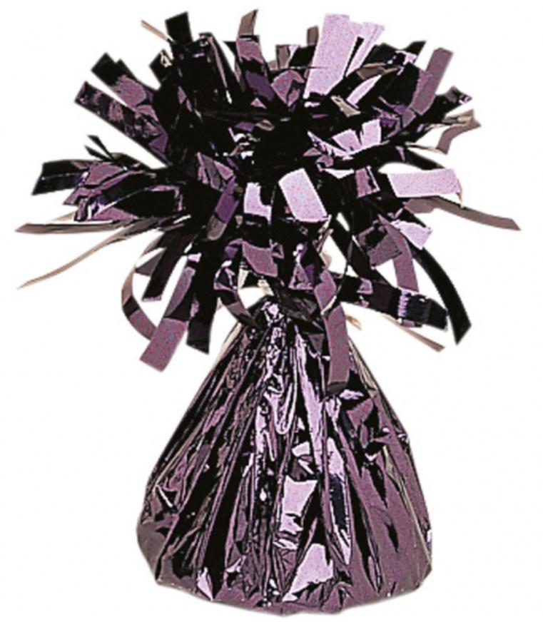 Amscan - Ballongewicht Folieschwarz 170 g/6 oz