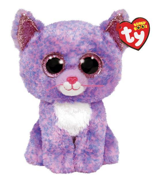 Ty - Plüschfigur  Beanie Boos Cassidy Cat 15 cm