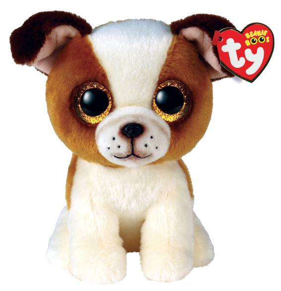 Ty - Plüschfigur  Beanie Boos Hugo Dog 15 cm