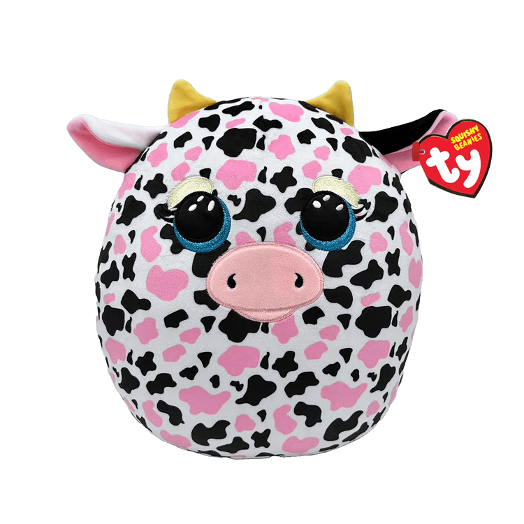 Ty - Plüschfigur Squishy Beanies Milkshake Spotted Cow