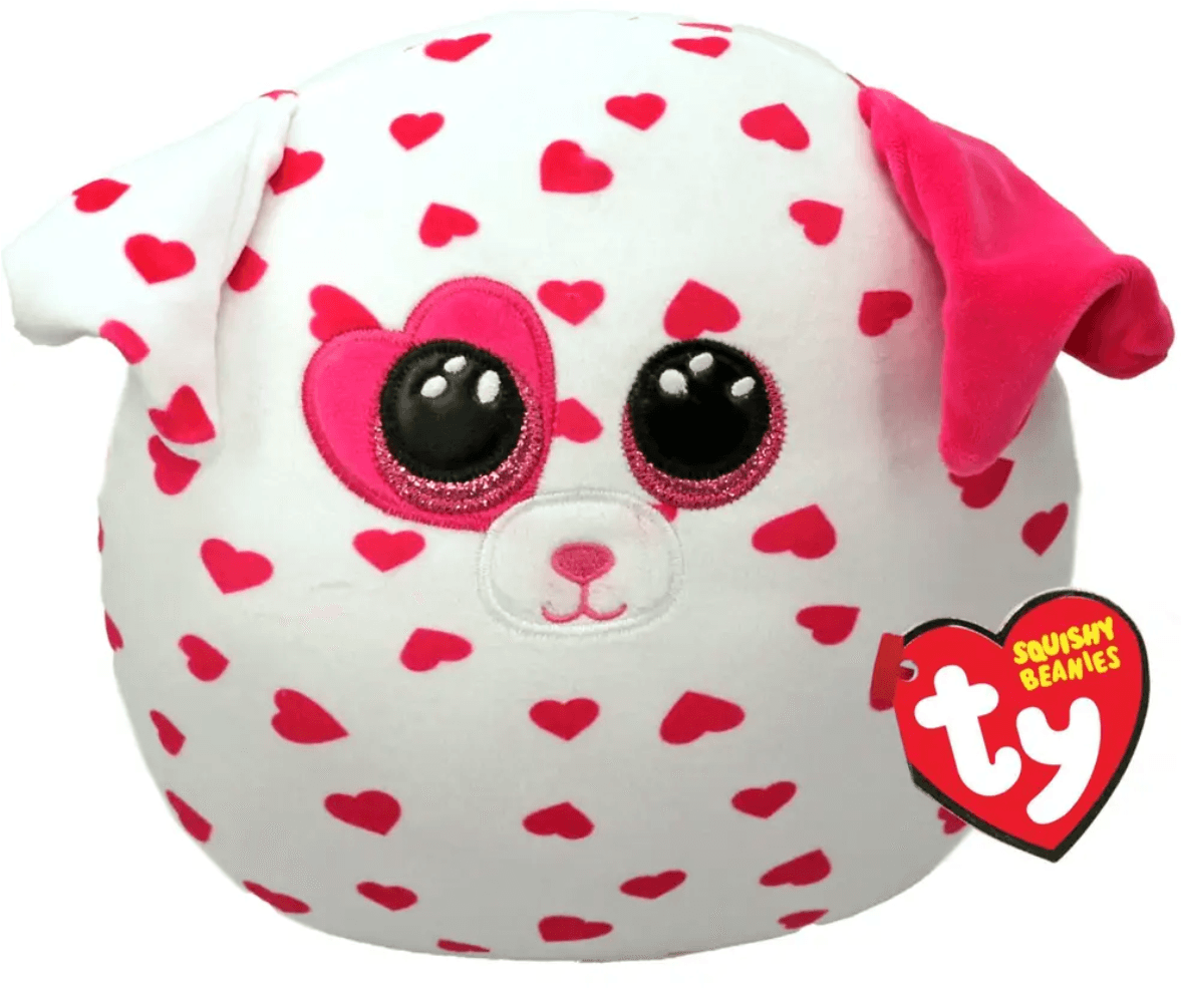 Ty - Plüschfigur Squishy Beanies Beau dog