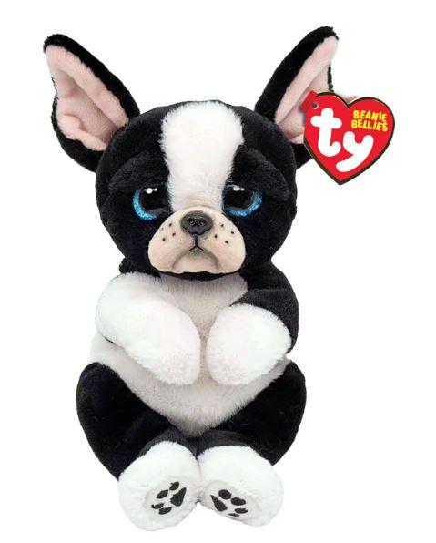 Ty - Plüschfigur  Beanie Bellies Tink Black&White Dog 17 cm