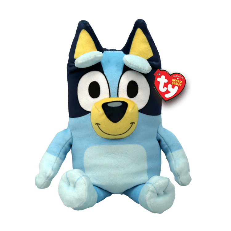 Ty - Plüschfigur Bluey – Plüschtier aus der beliebten TV‑Serie, ca. 20 cm