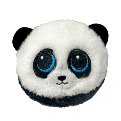 Ty - Plüschfigur Beanie Bouncer Checkers Panda