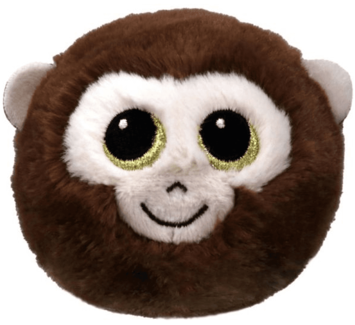 Ty - Plüschfigur Beanie Bouncer BANANA Affe