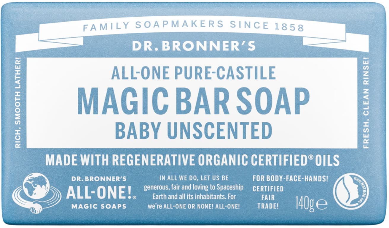DR. BRONNER'S Magic Soap Bar Baby parfümfrei
