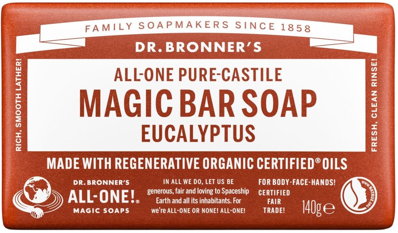 DR. BRONNER'S Magic Bar Soap Eucalyptus