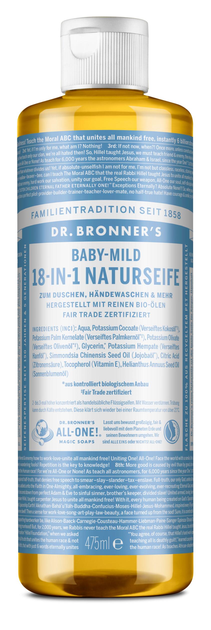 DR. BRONNER'S 18-IN-1 Naturseife Neutral–Mild