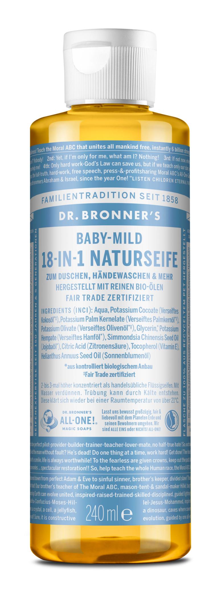 DR. BRONNER'S 18-IN-1 Naturseife Neutral–Mild