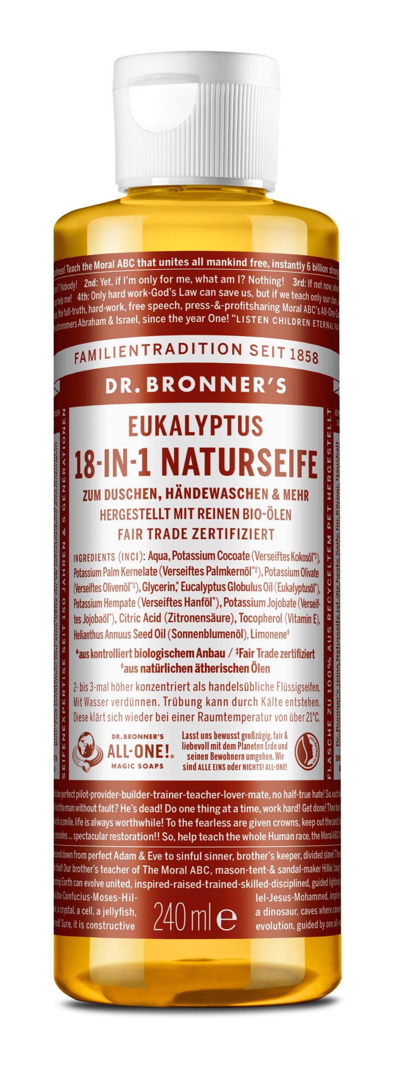 DR. BRONNER'S 18-IN-1 Naturseife Eukalyptus