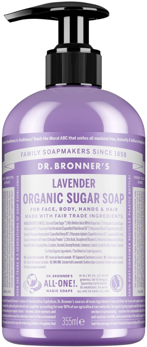 DR. BRONNER'S Organic Sugar Soap Lavender