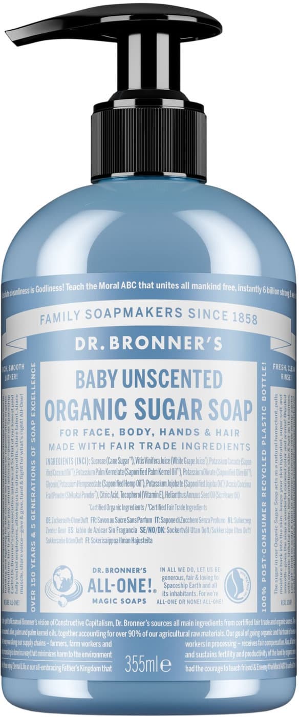 DR. BRONNER'S Organic Sugar Soap Baby parfümfrei