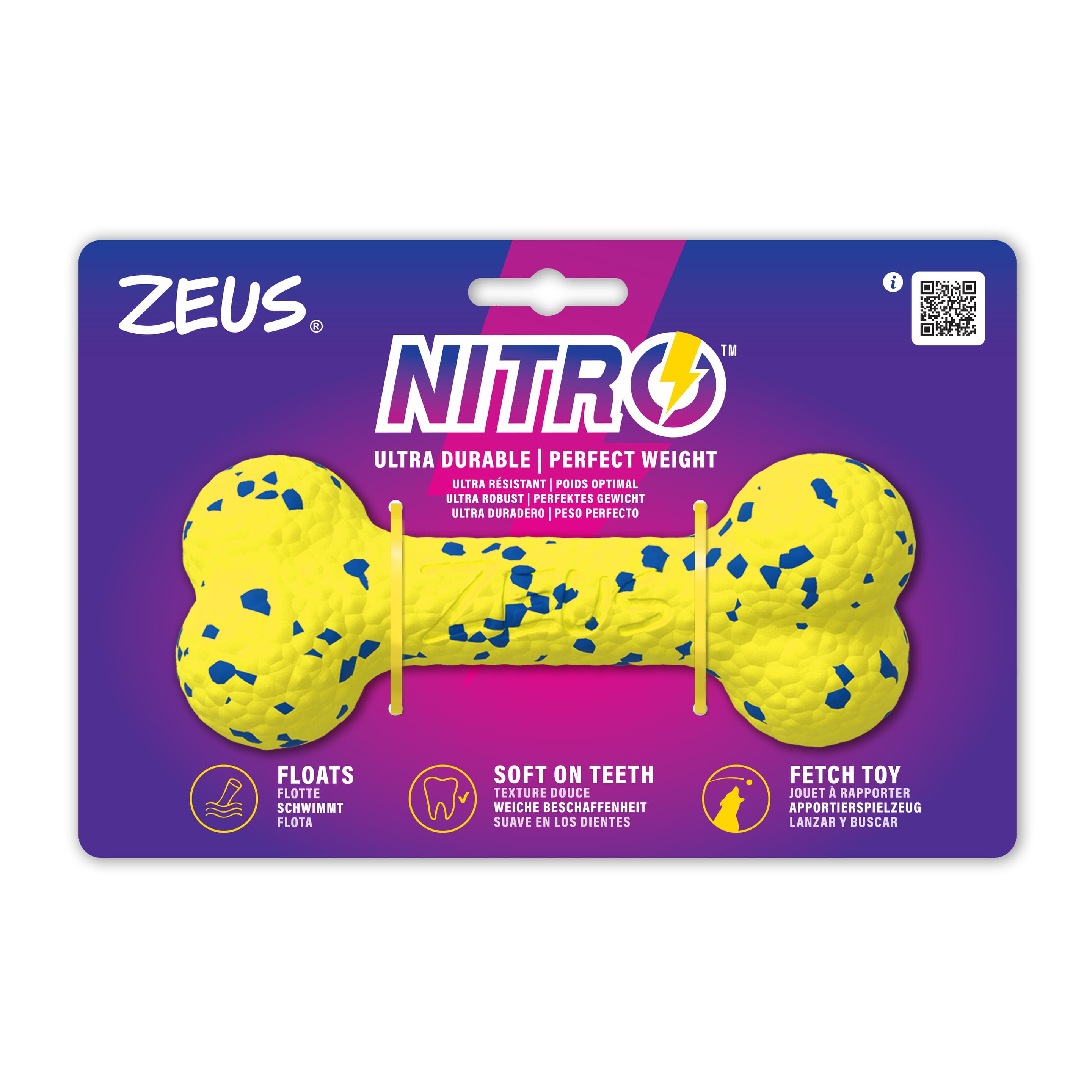 ZEUS Hundespielzeug Nitro Knochen